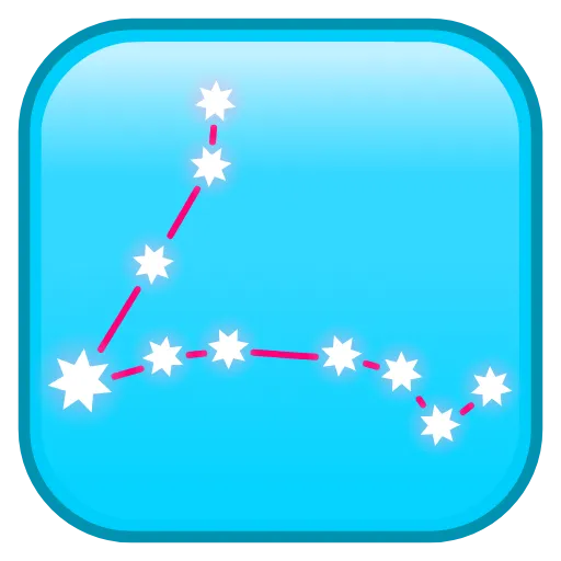 ♓️ Эмодзи «Фуксиана-3 - розово-голубые эмодзи» для Telegram