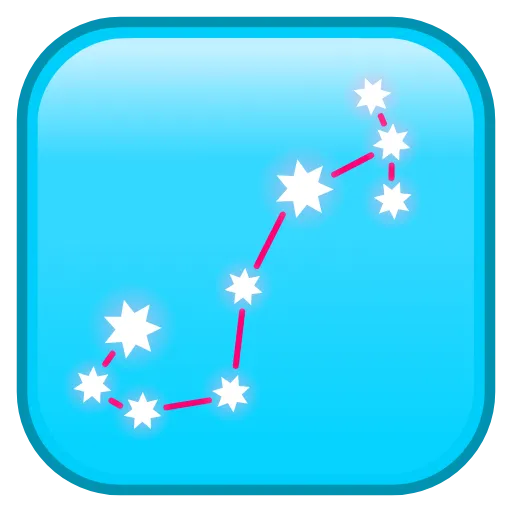 ♏️ Эмодзи «Фуксиана-3 - розово-голубые эмодзи» для Telegram