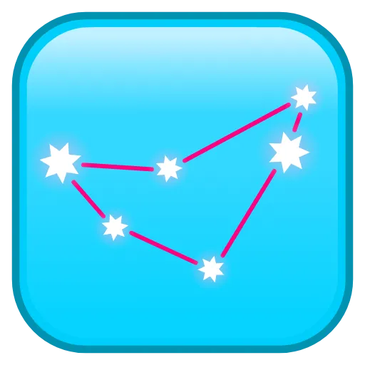 ♑️ Эмодзи «Фуксиана-3 - розово-голубые эмодзи» для Telegram