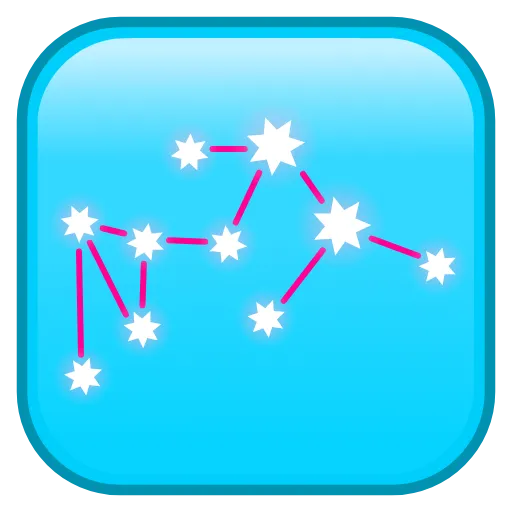 ♒️ Эмодзи «Фуксиана-3 - розово-голубые эмодзи» для Telegram