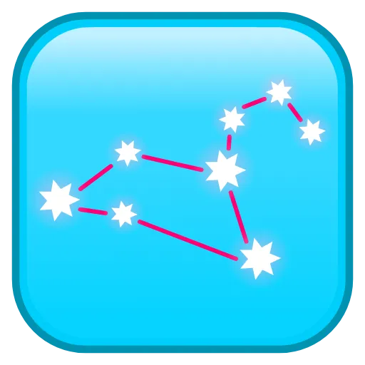 ♌️ Эмодзи «Фуксиана-3 - розово-голубые эмодзи» для Telegram