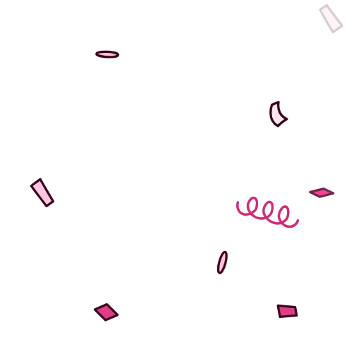 🎆 Эмодзи «Фуксиана-3 - розово-голубые эмодзи» для Telegram