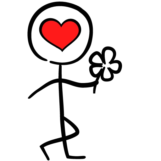 😍 Стикер «Pif_paf_love» для Telegram
