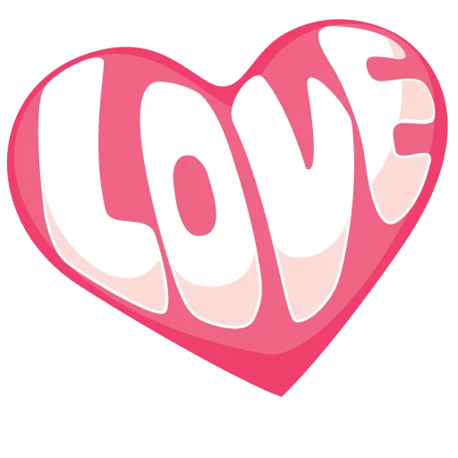 ♥ Стикер «Pif_paf_love» для Telegram