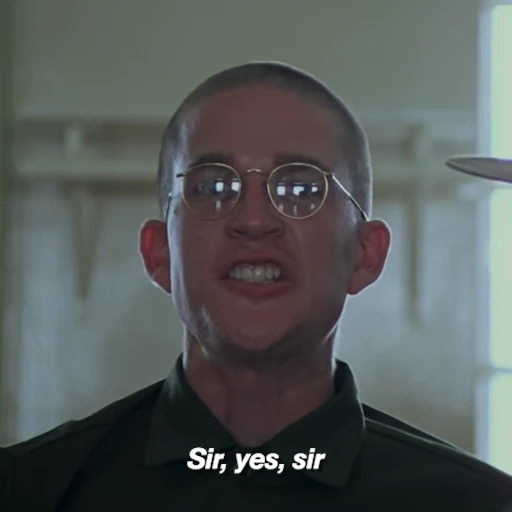 🪖 Стикер ««Full Metal Jacket» для Telegram