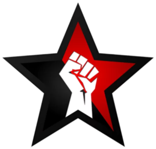 ✊️ Стикер «Proletarians of all countries, unite!» для Telegram