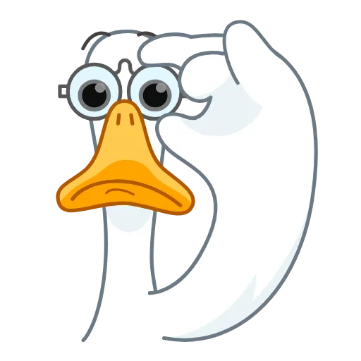 🧐 Эмодзи «Funky Goose» для Telegram