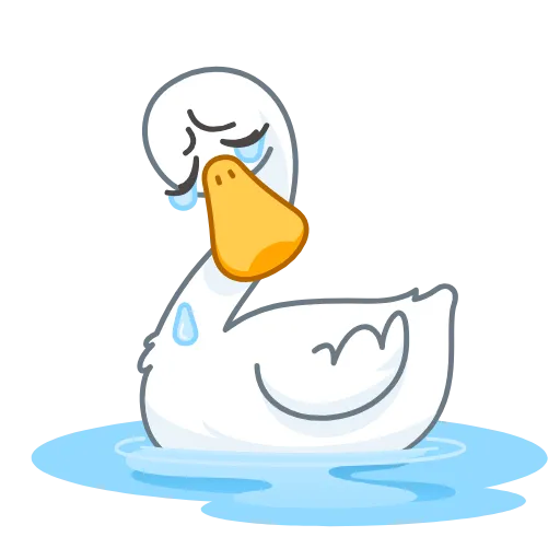 😭 Эмодзи «Funky Goose» для Telegram