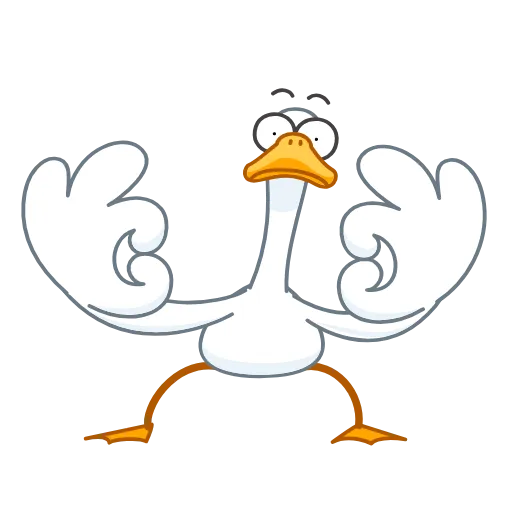 👌 Эмодзи «Funky Goose» для Telegram