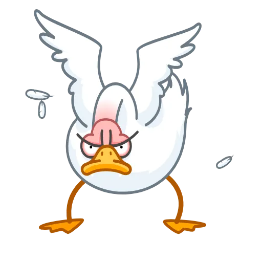 😡 Эмодзи «Funky Goose» для Telegram