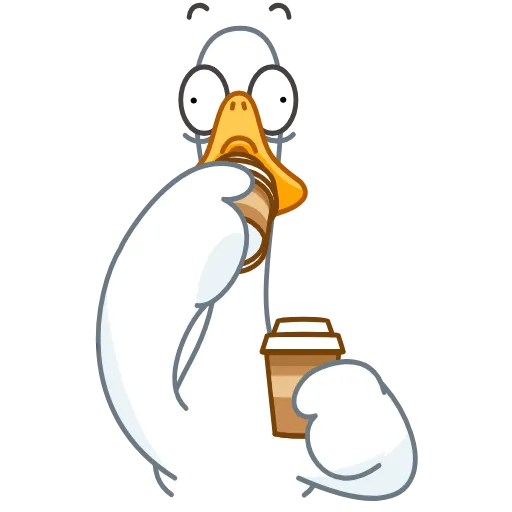 ☕️ Эмодзи «Funky Goose» для Telegram
