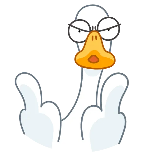 🖕 Эмодзи «Funky Goose» для Telegram