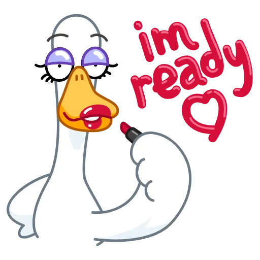 💄 Эмодзи «Funky Goose» для Telegram