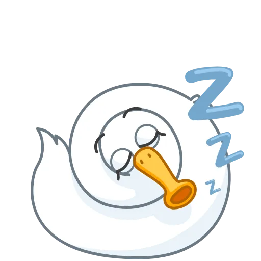 😴 Эмодзи «Funky Goose» для Telegram