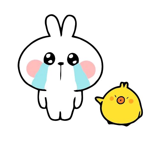 😭 Эмодзи «Funny Bunny» для Telegram