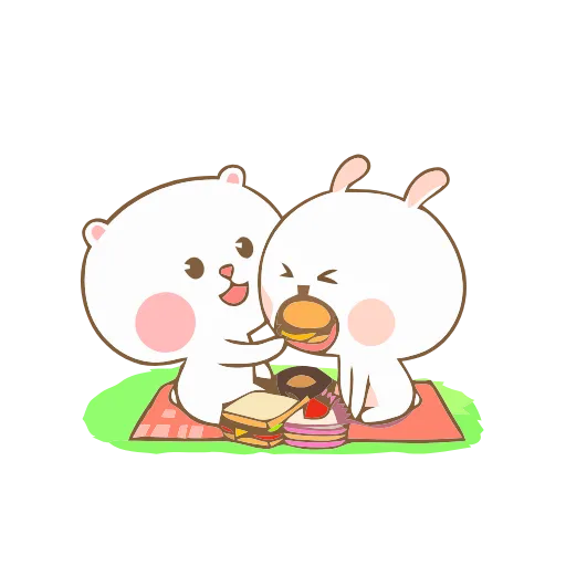 🍔 Эмодзи «Funny Bunny» для Telegram