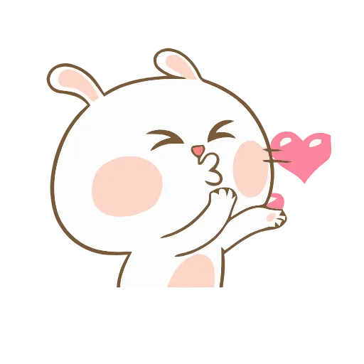 😘 Эмодзи «Funny Bunny» для Telegram