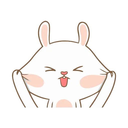🤗 Эмодзи «Funny Bunny» для Telegram