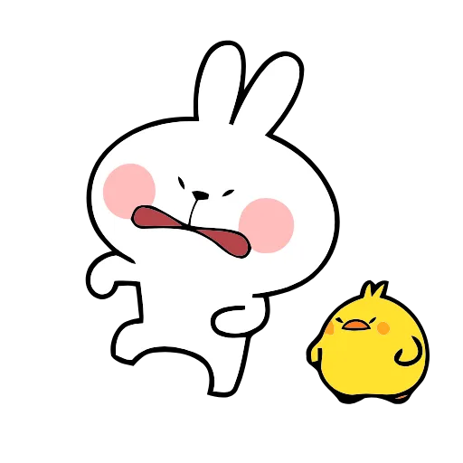 😤 Эмодзи «Funny Bunny» для Telegram