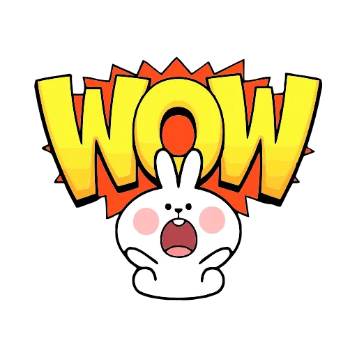 😱 Эмодзи «Funny Bunny» для Telegram