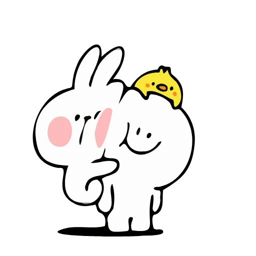 🤗 Эмодзи «Funny Bunny» для Telegram