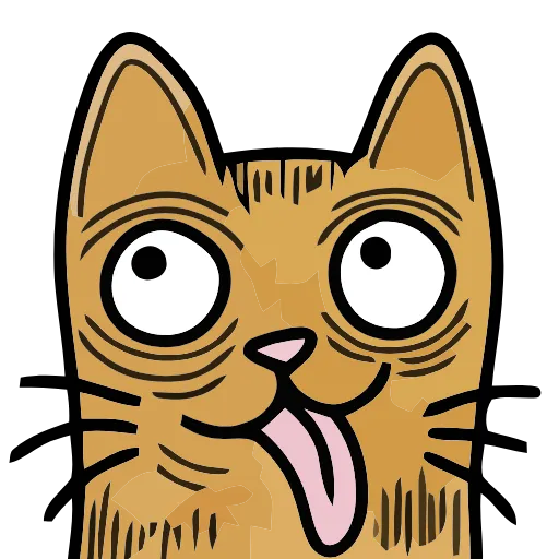 😛 Эмодзи «Funny Cats» для Telegram