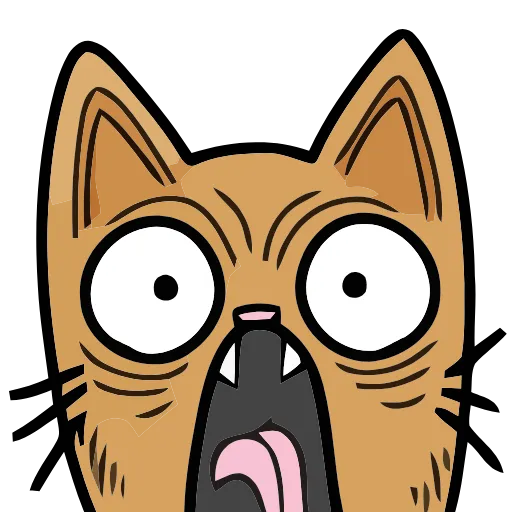 😱 Эмодзи «Funny Cats» для Telegram