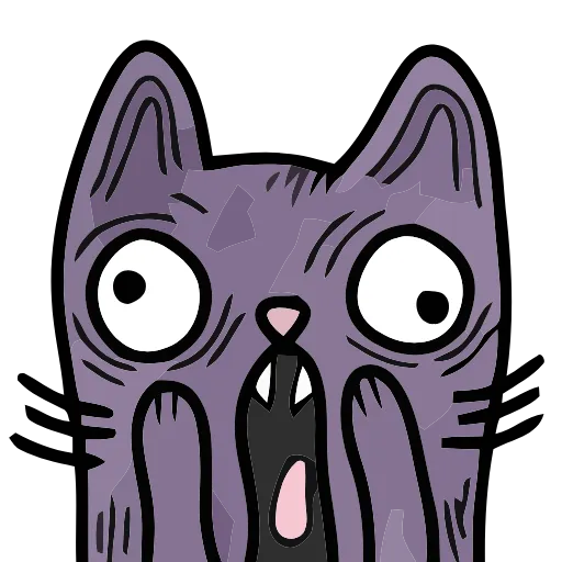 😱 Эмодзи «Funny Cats» для Telegram