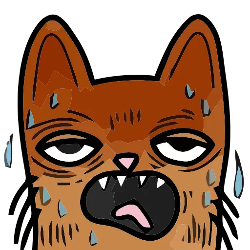 🥵 Эмодзи «Funny Cats» для Telegram