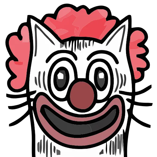 🤡 Эмодзи «Funny Cats» для Telegram