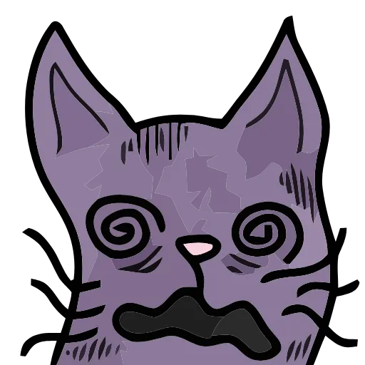 😵‍💫 Эмодзи «Funny Cats» для Telegram