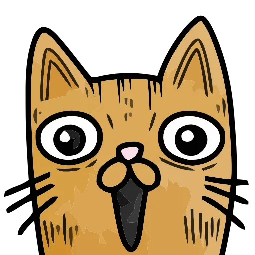 😮 Эмодзи «Funny Cats» для Telegram