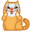 😝 Эмодзи «Забавный Персик» для Telegram