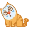 😵‍💫 Эмодзи «Забавный Персик» для Telegram