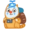 📷 Эмодзи «Забавный Персик» для Telegram