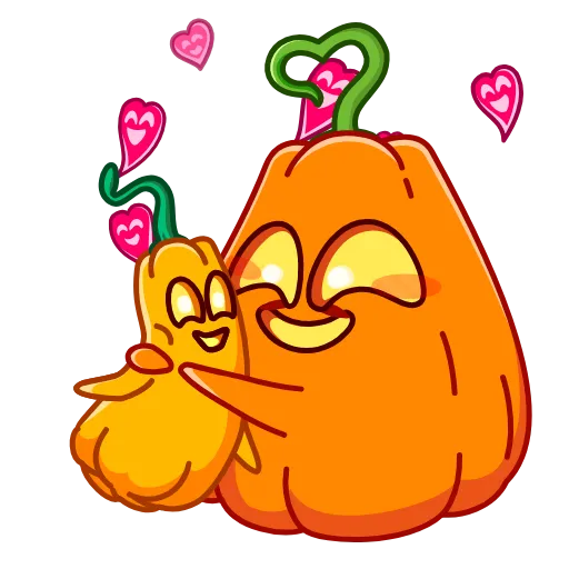 🥰 Эмодзи «Pumpkins» для Telegram