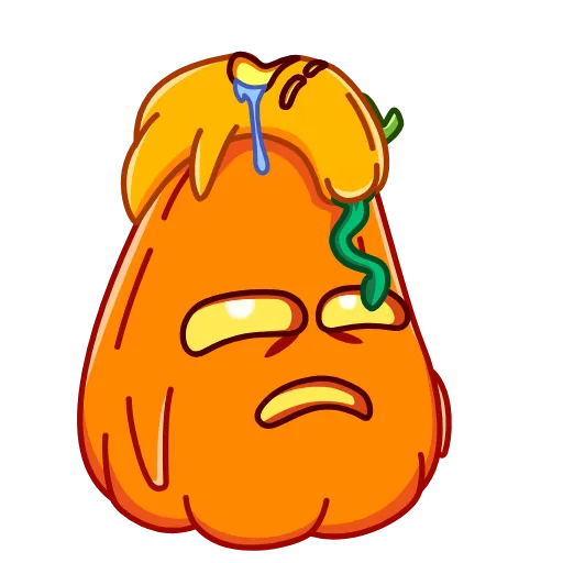 😴 Эмодзи «Pumpkins» для Telegram