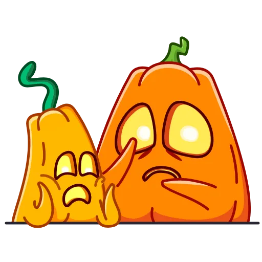 😣 Эмодзи «Pumpkins» для Telegram