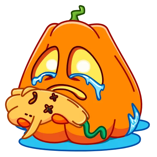 😭 Эмодзи «Pumpkins» для Telegram