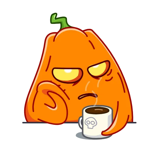 😏 Эмодзи «Pumpkins» для Telegram