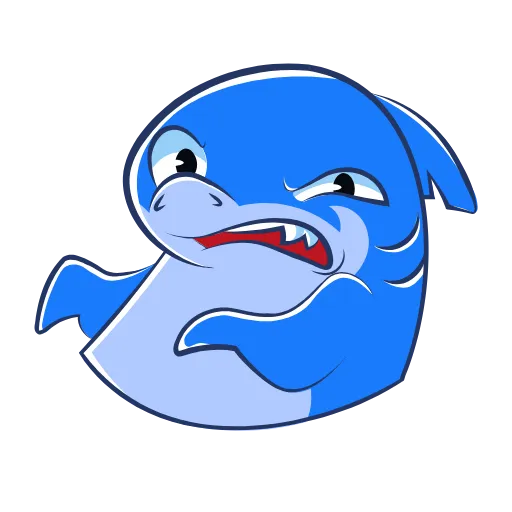 🧐 Эмодзи «Funnysharkyemoji» для Telegram