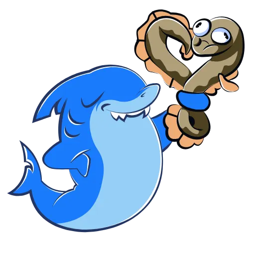 🫶 Эмодзи «Funnysharkyemoji» для Telegram