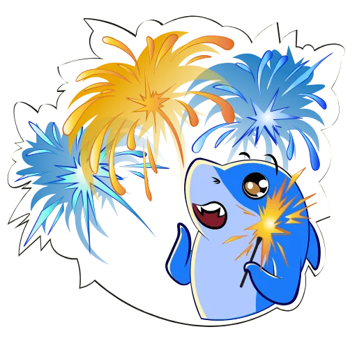 🤤 Эмодзи «Funnysharkyemoji» для Telegram