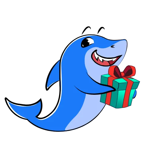 😳 Эмодзи «Funnysharkyemoji» для Telegram