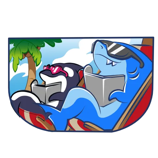 😮‍💨 Эмодзи «Funnysharkyemoji» для Telegram
