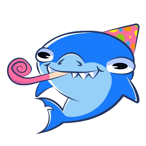 😝 Эмодзи «Funnysharkyemoji» для Telegram