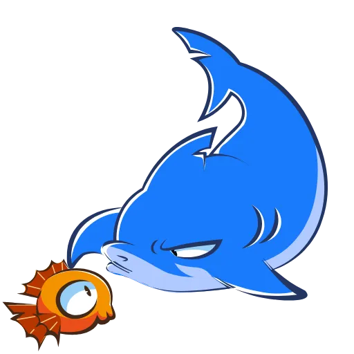 😠 Эмодзи «Funnysharkyemoji» для Telegram
