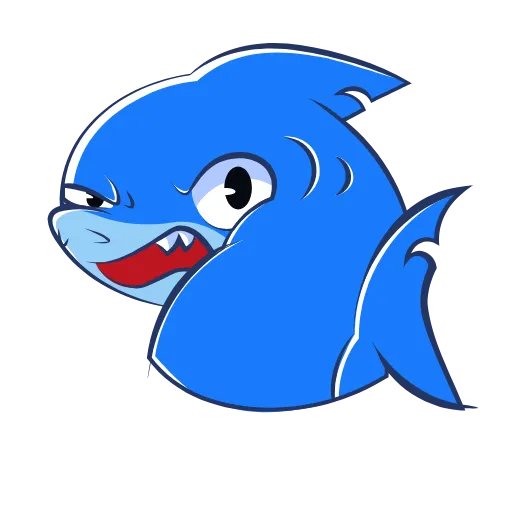 🤨 Эмодзи «Funnysharkyemoji» для Telegram