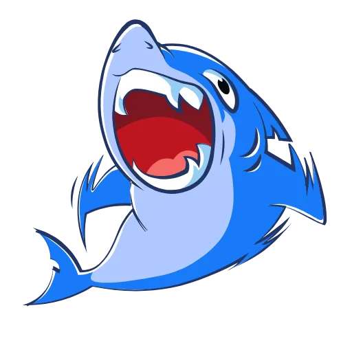 Эмодзи Funnysharkyemoji для Telegram — скачать