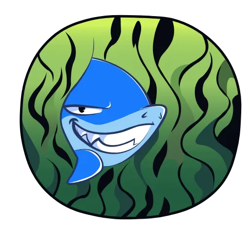 🫣 Эмодзи «Funnysharkyemoji» для Telegram